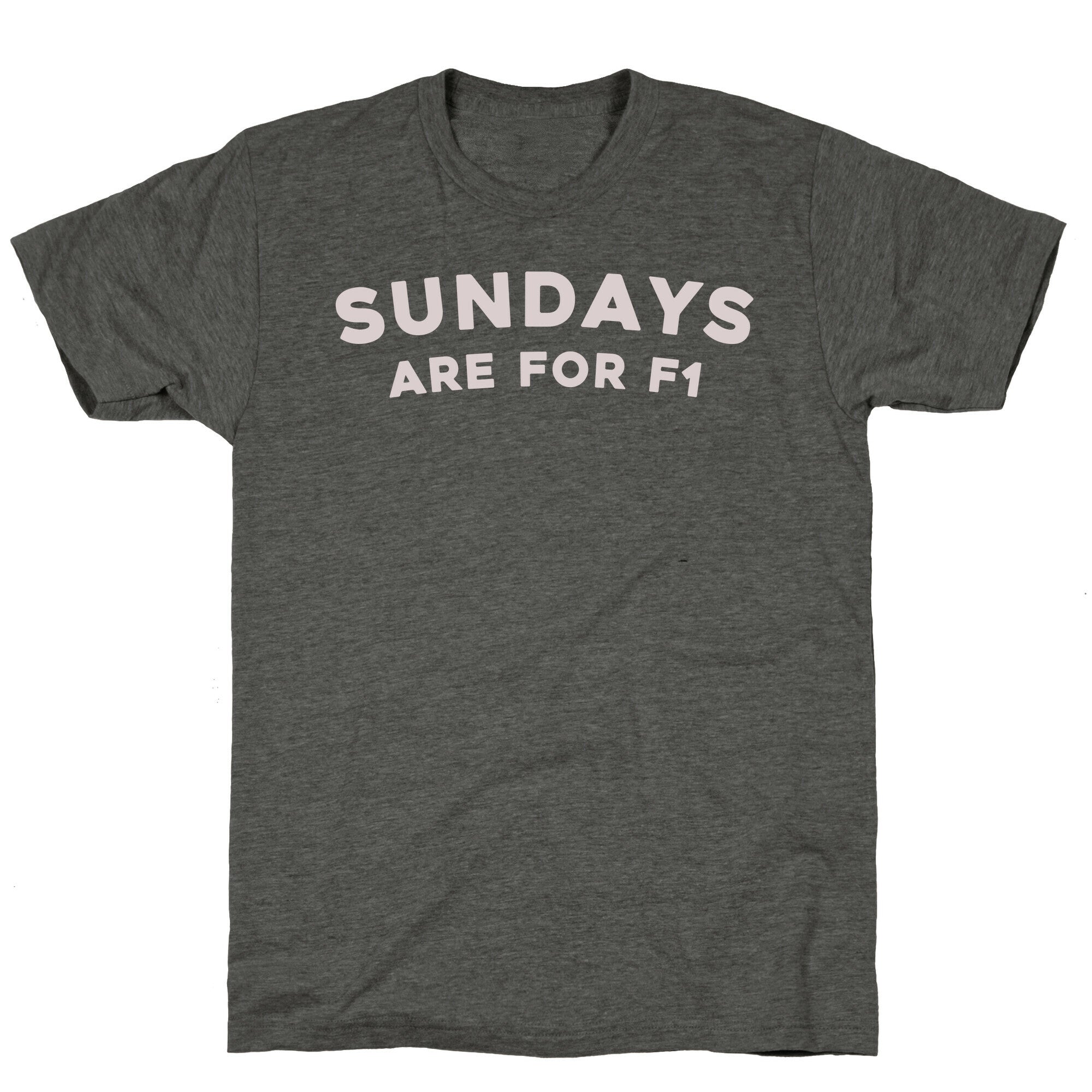 Sundays Are For F1 Unisex Triblend Tee